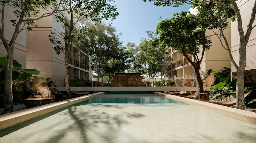 Una Alberca en Baktun Tulum