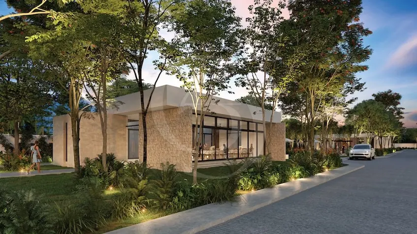 Social area with bathrooms at Gran Coralia Playa del Carmen