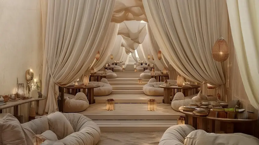 Cafeteria at Omen Tulum