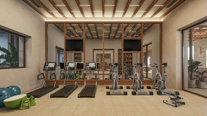 Centre de remise en forme à Oceanna Residences Playa del Carmen