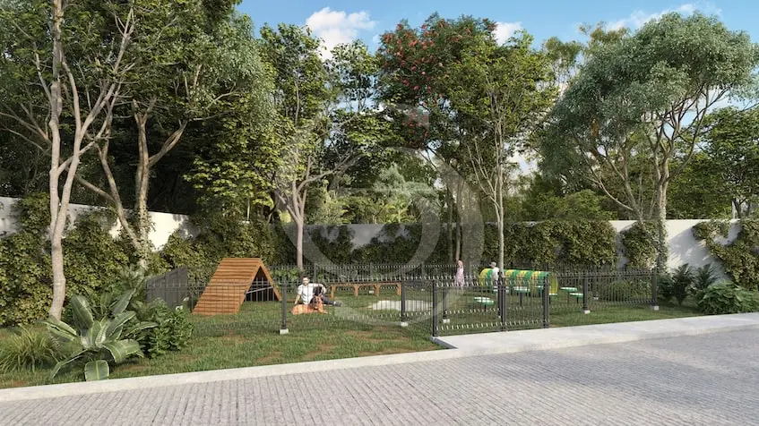 Dog park in Gran Coralia Playa del Carmen