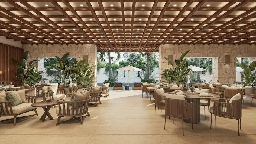 Restaurant à Oceanna Residences Playa del Carmen