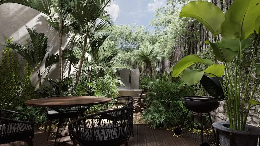 Una Terraza en Ixsolum Tulum