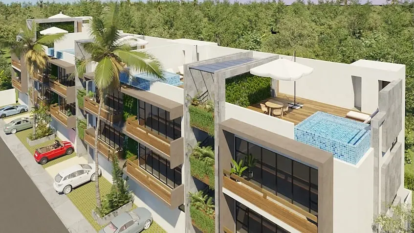 Vista Aerea Home Tulum Condos