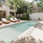 Vista Lateral con Alberca en Villa Sorella Tulum