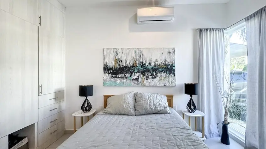 Interior of a secondary bedroom in Privada Sevilla Playa del Carmen