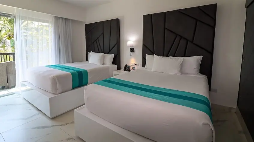 Double Bedroom at The Fives Beach Playa del Carmen
