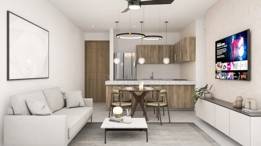 Dining room Oxygen Apartments Merida