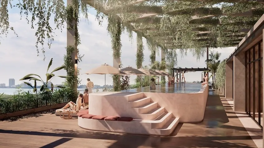 Aménagements résidentiels à Baala Condos Cancún