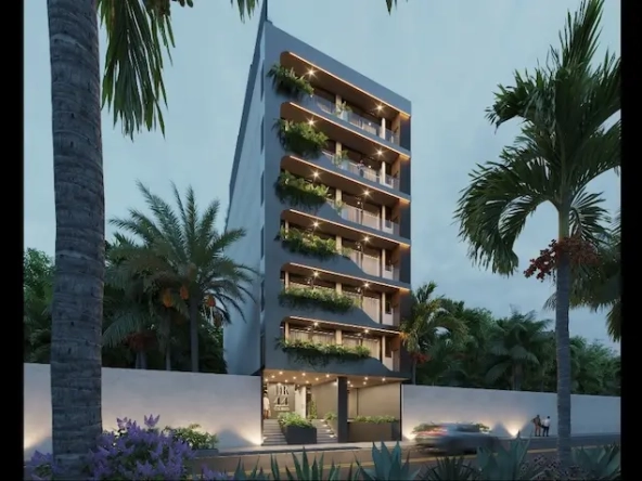 Fachada frontal DK 44 Deluxe Playa del Carmen