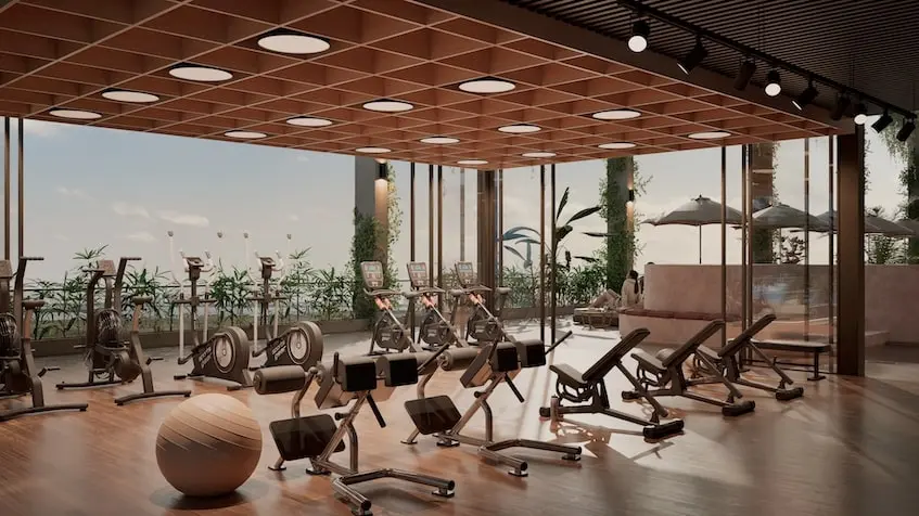 Gymnase à Baala Condos Cancún