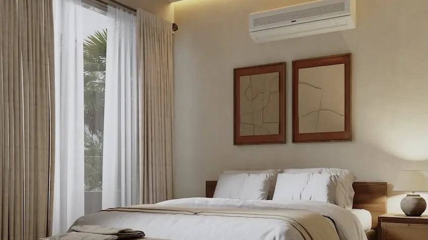 Intérieur d'une chambre à coucher à Reserve Sole Playa del Carmen