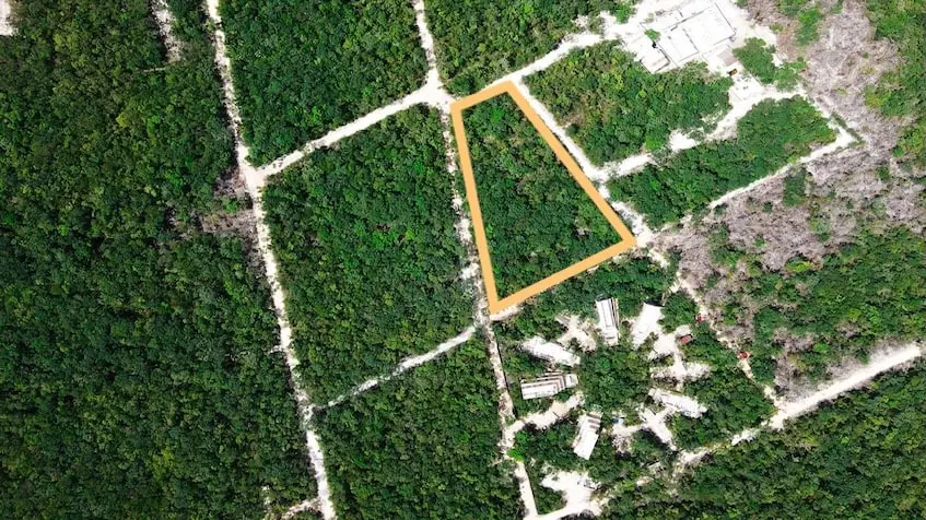 Bloc 137 Lots pour promoteurs à Tulum