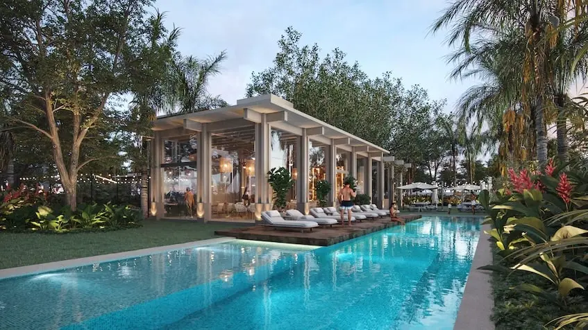 Swimming pool in Paramo Residencial Valladolid Yucatan