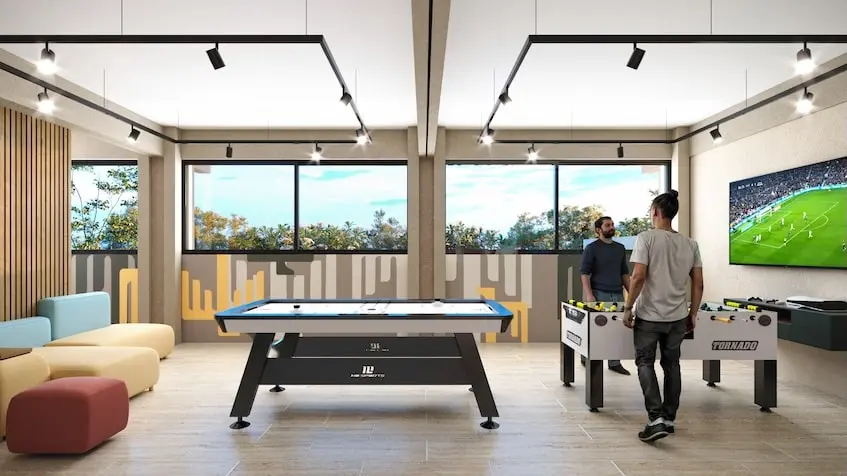 Game room in Paramo Residencial Valladolid Yucatan