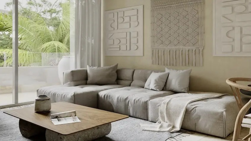 Un salon à la Reserve Sole Playa del Carmen