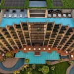 Vista aerea en Zayanna Valladolid | Departamentos en Venta