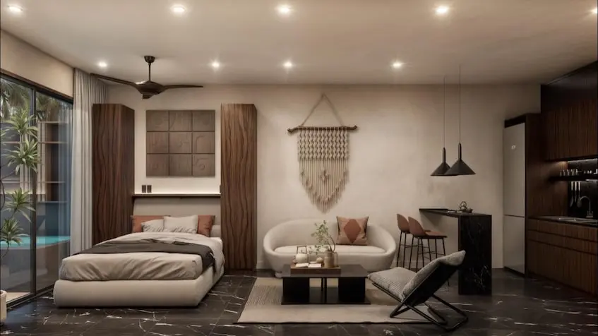 Estudio Jardín en Regina Black Tulum