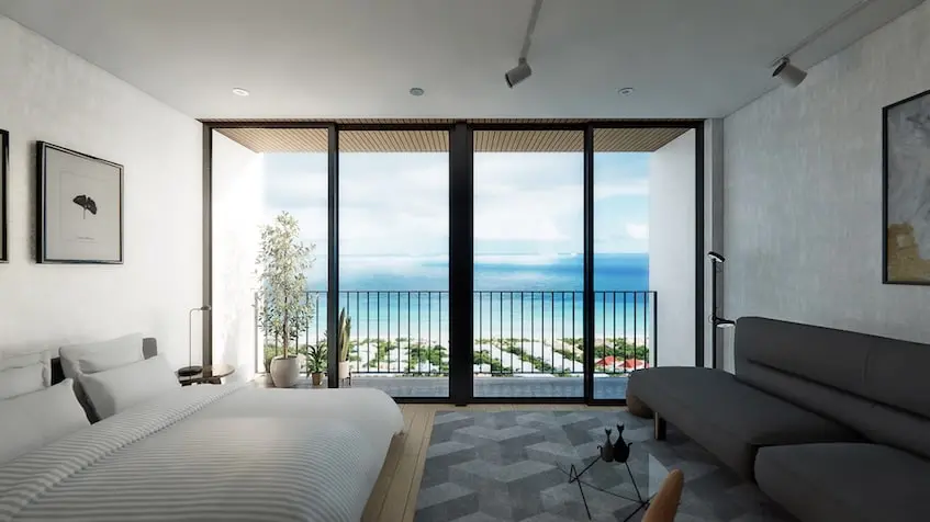 Penthouse with terrace view in Almenara Playa del Carmen