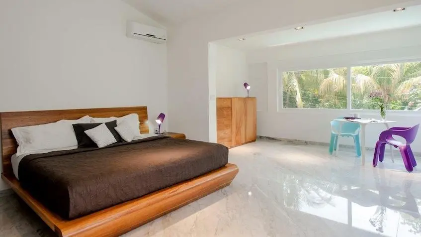 Chambre spacieuse à la Villa Belfiore Playacar Playa del Carmen