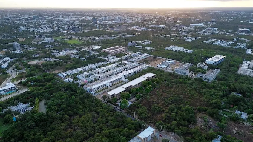 Aerial view of Covalia Merida