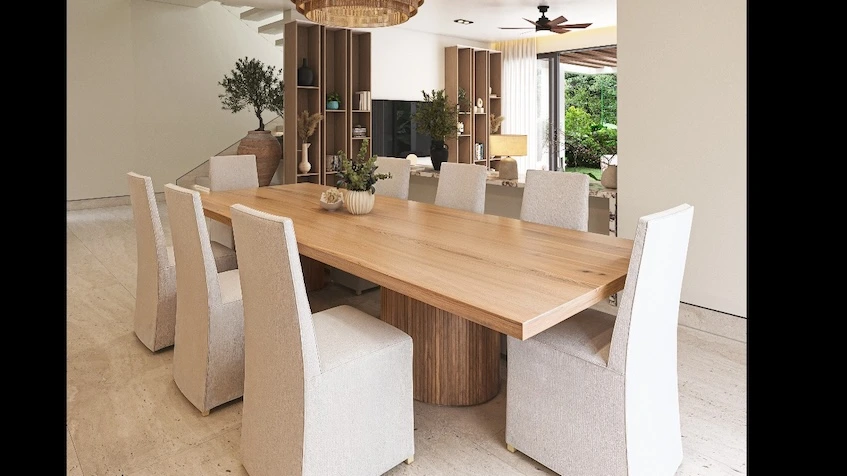 Comedor en Villas Leembal Playa del Carmen