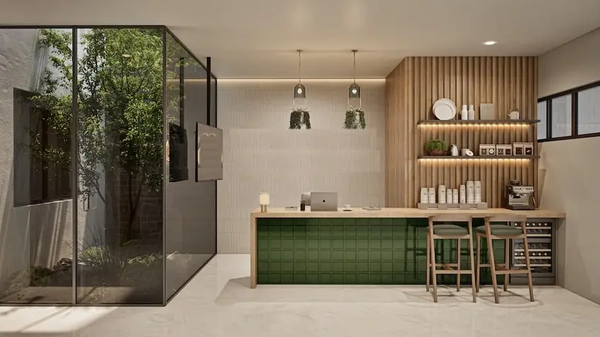 Lobby en Ayana Residences Playa del Carmen