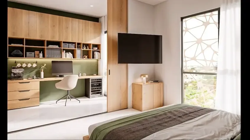 Recamara home office en Ayana Residences Playa del Carmen