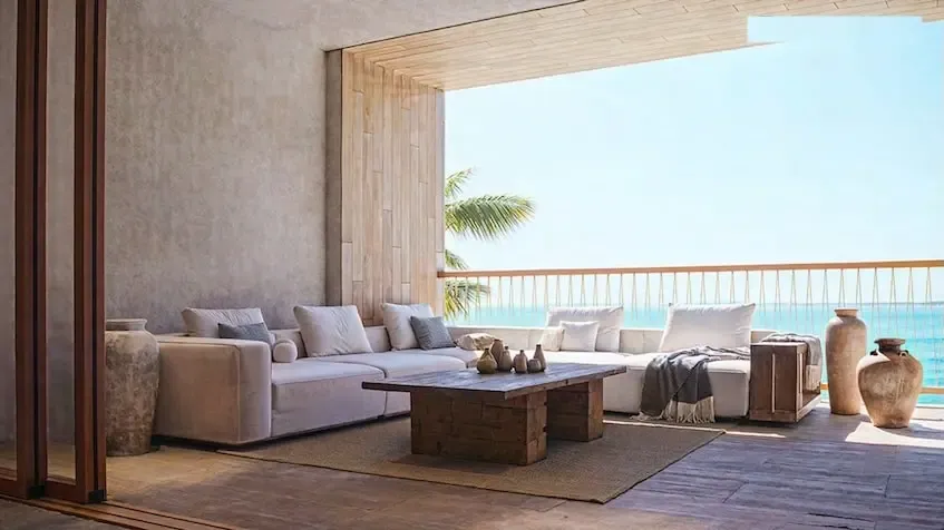 Terraza de Maranta Bahia soliman Tulum