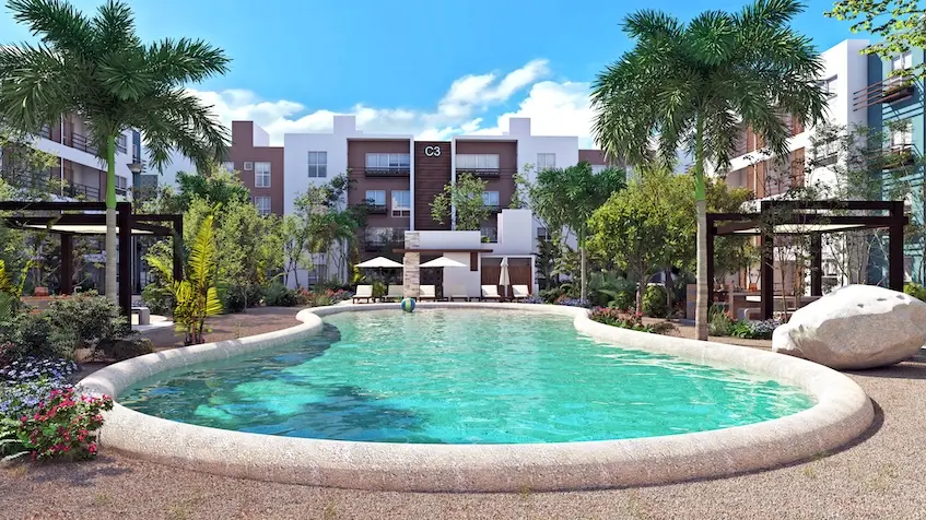 Alberca de Caracoral Playa del Carmen