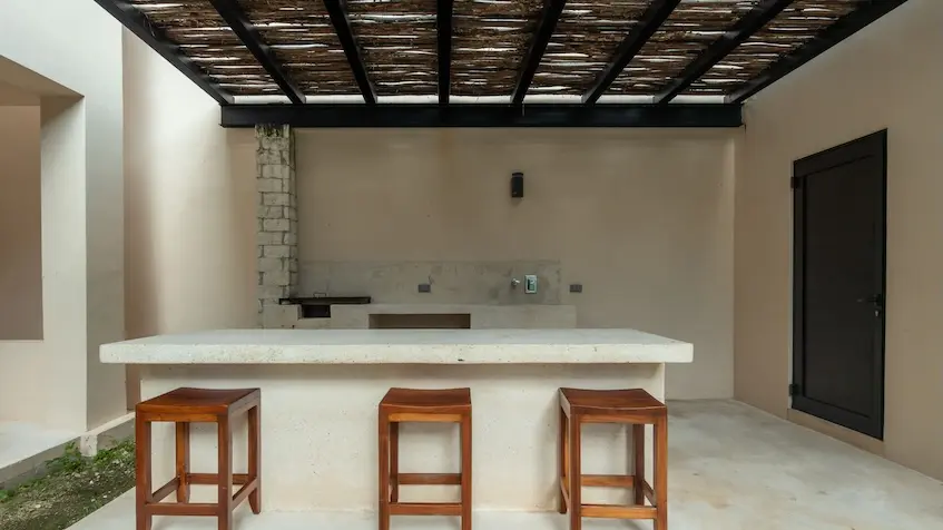 Asador con terraza en Punta Kaan Playa del Carmen
