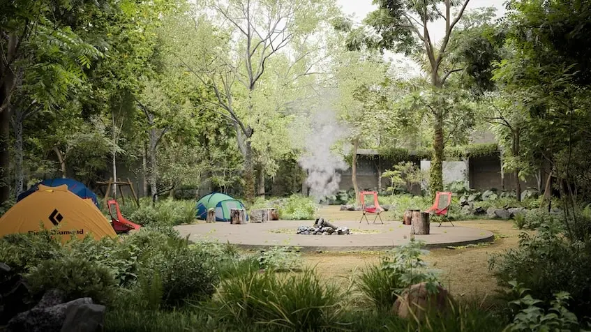 Camping de Nativa Cuyo Yucatán