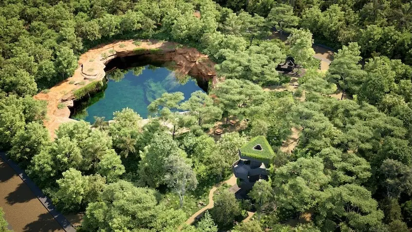 Cenote en nativa Nativa Cuyo Yucatán