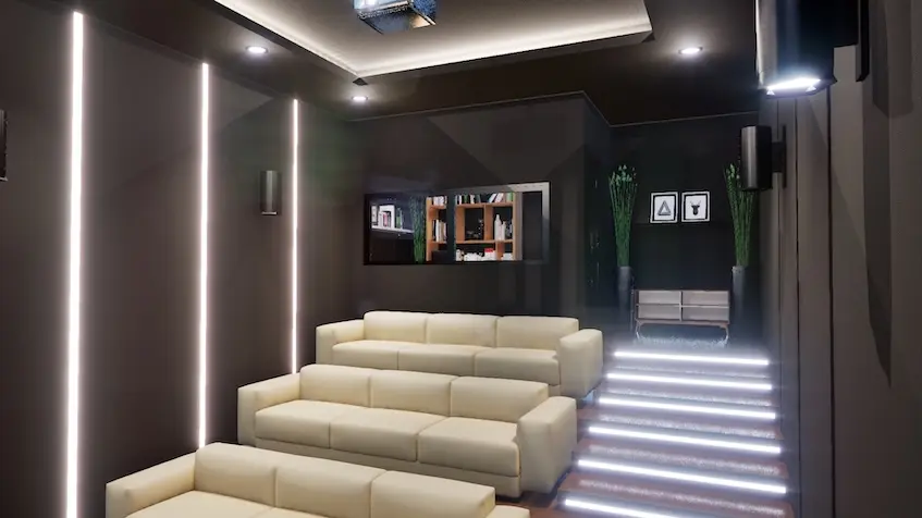 Cine residencial en Residencial Sense en Cancun