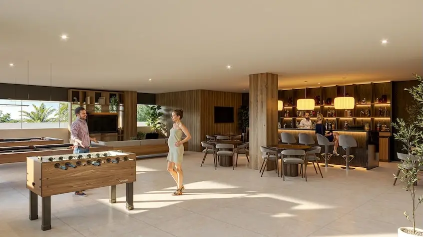 Game Room en Ocean Towers Cancun
