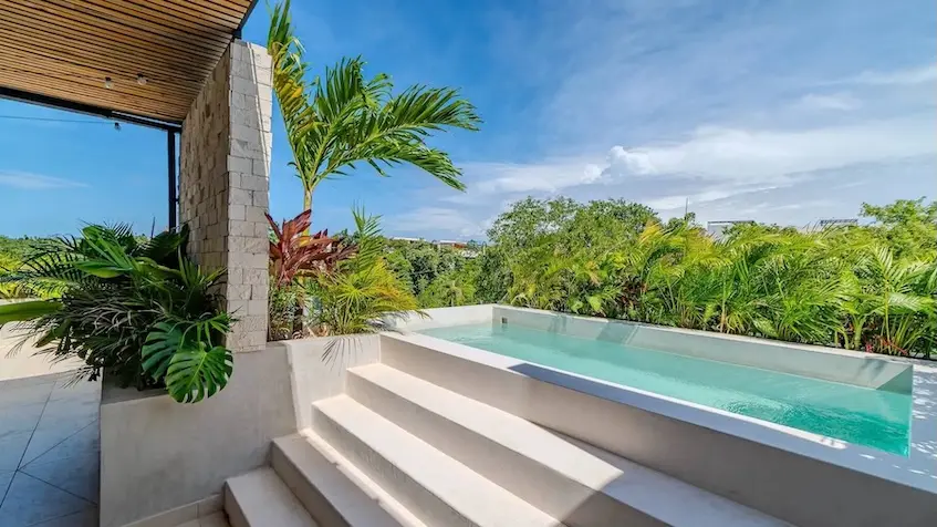 Habitación principal en Reflections Tulum
