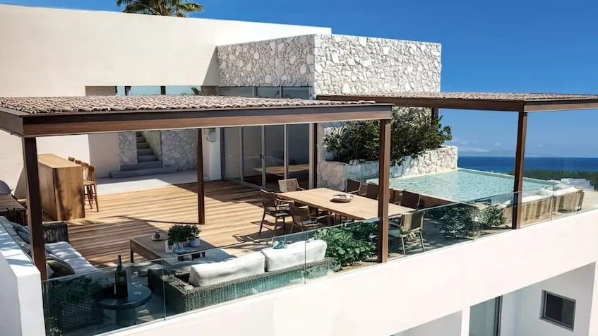 Rooftop en Costalina Residences Playa del Carmen