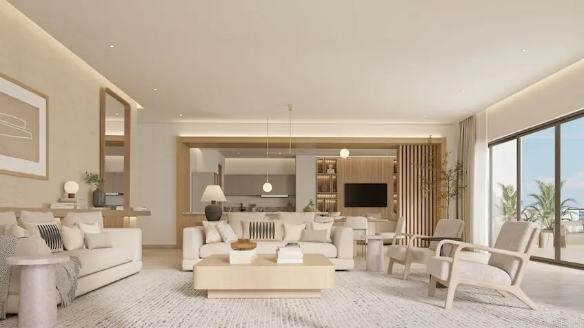 Sala penthouse en Cuore Cumbres Cancun