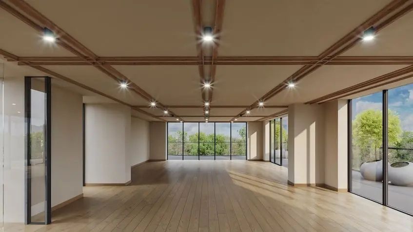 Salon de usos en Casa mitos merida