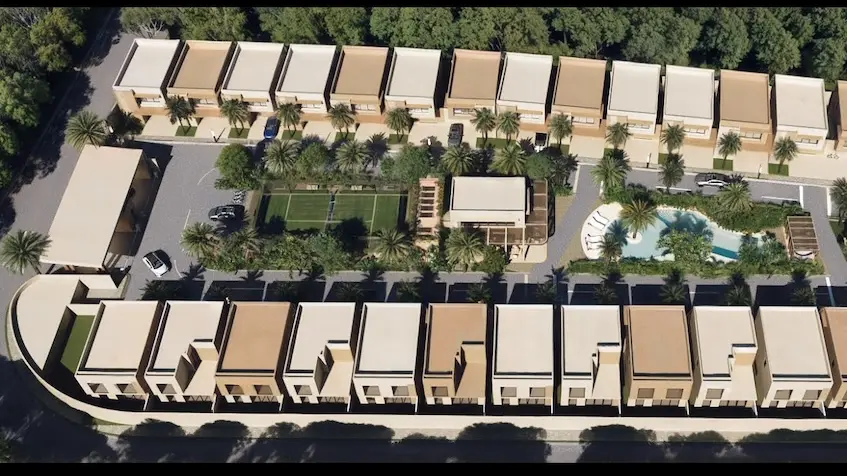 Vista aerea en Nubba Residencial Playa del Carmen