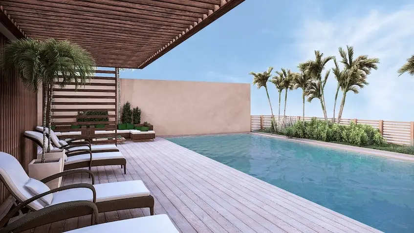 Vista esquina Xixa Playa del Carmen