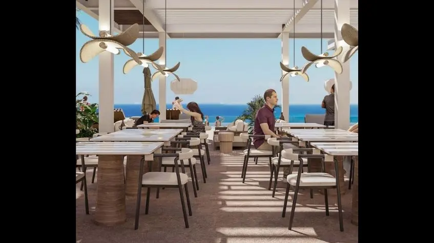 Restaurante rooftop en Landmark Playa del Carmen
