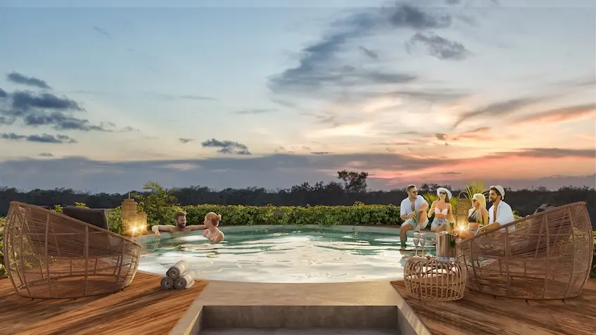 Rooftop suset grand asron alquimia tulum