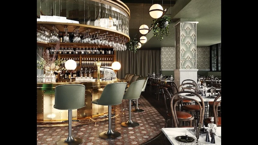 Restaurante en Bojo Luxury Residences Playa del Carmen
