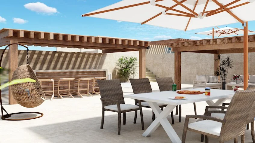 Terraza en Rooftop en St Regis Costa Mujeres Cancun