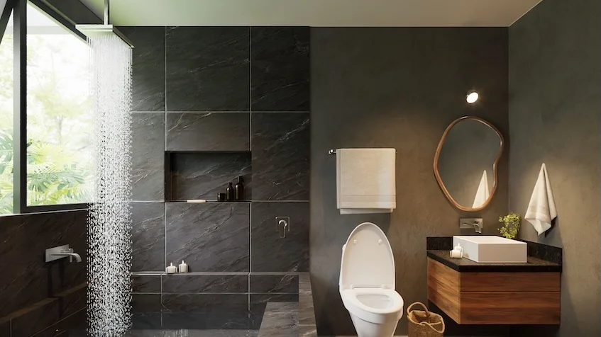 Interior Baño en Nonai Villas Tulum