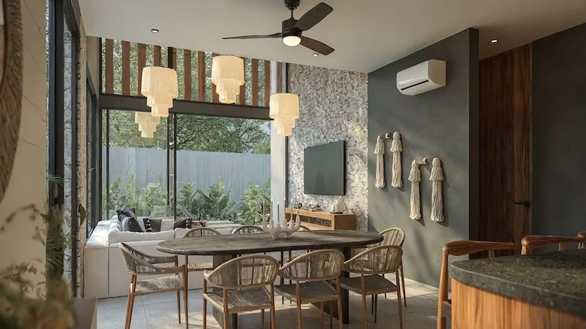 Casa comedor en Nonai Villas Tulum