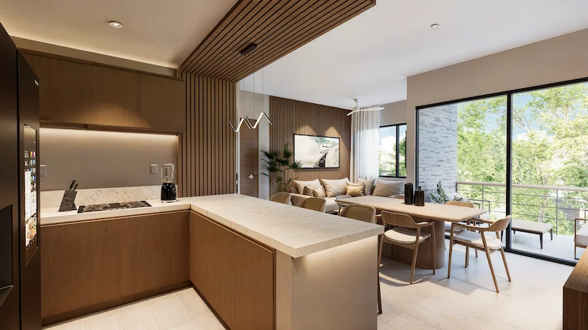 Torre Nikte Cancun Kitchen