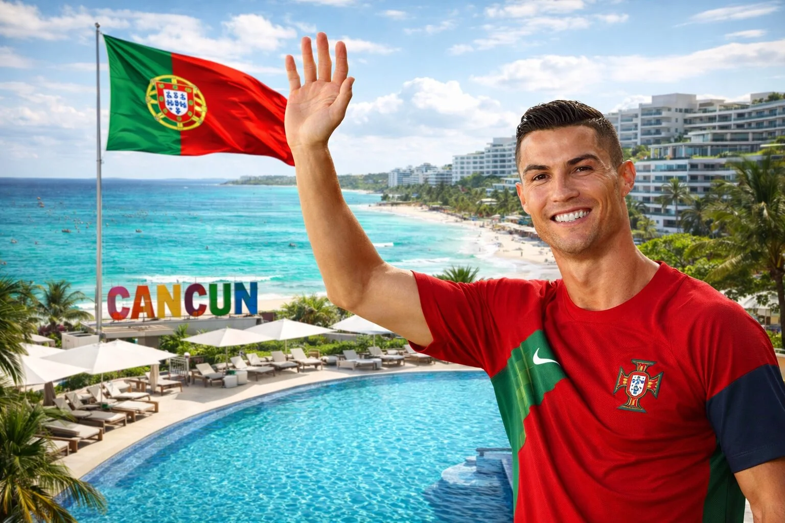 World Cup 2026 the Portugal national team in the Riviera Maya