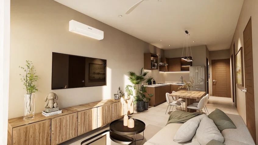 TV with Nikte Tower Room Cancun